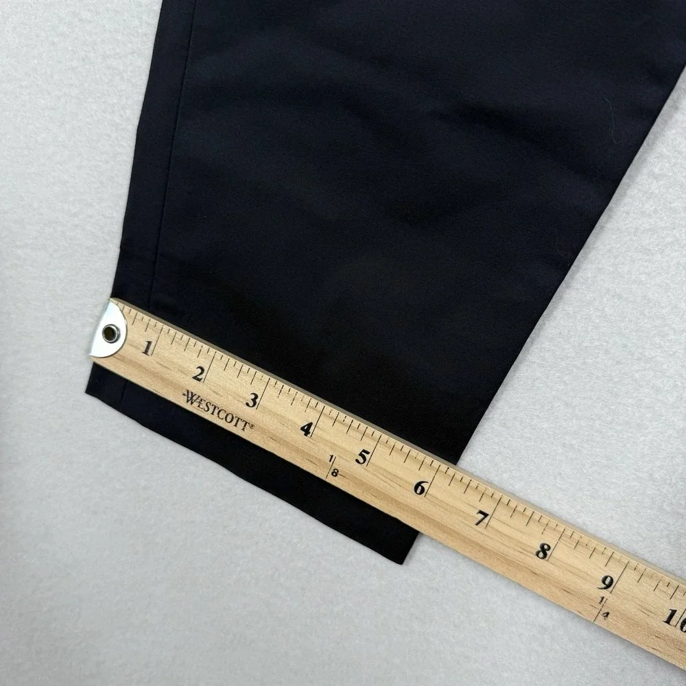 Banana Republic Pants Men 28x28 Slim Core Temp Chino Black Stretch Quick Dry NWT